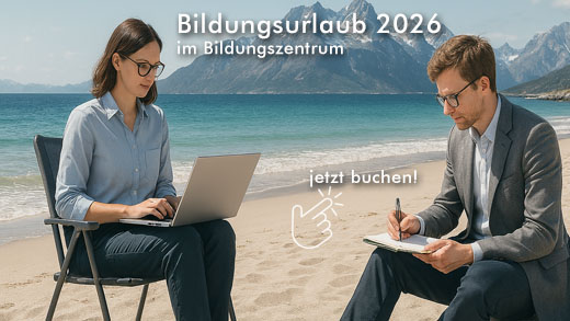 Bild mit Link zu Bildungsurlaub 2026